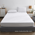 Custom 100% microfiber polyester mattress protector queen